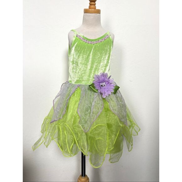 Little adventures Toddler Girls 3-5 Years Fairy Costume Dress Only - Picture 2 of 7